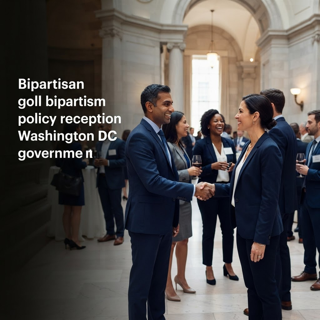 Professional policy reception greeting